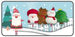 หมอนแบนตัวซานตาคลอส