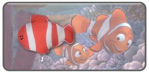 หมอนแบนตัวปลานีโมแบบใหม่