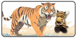 เสือท่านั่งขนาด 7 นิ้ว