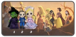 วิคเค็ดท่ายืนขนาด 9 นิ้ว