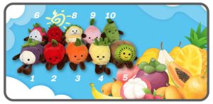 ผลไม้ท่านั่ง